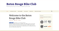 Desktop Screenshot of batonrougebikeclub.com